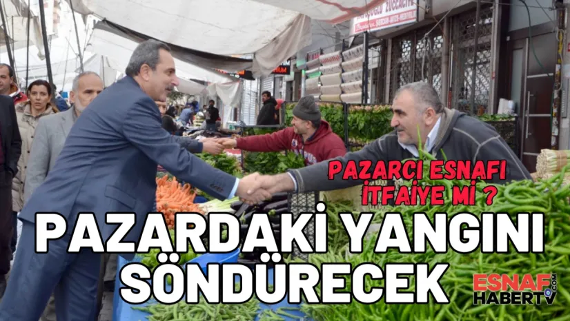 Yangın Var...Yetiş Pazarcım Yetiş !
