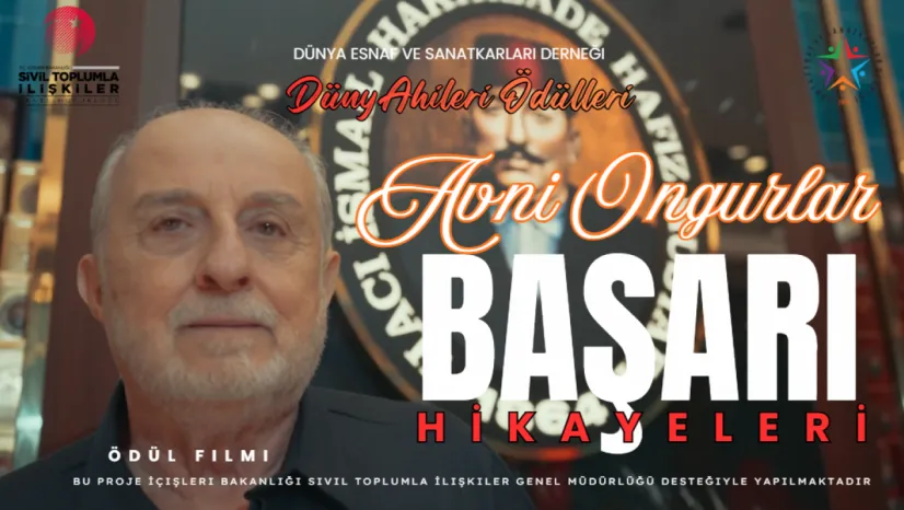 Düny Ahileri Ödülü Alan Avni Ongurlar ve Hafız Mustafa 1864'ün Başarı Hikayesi