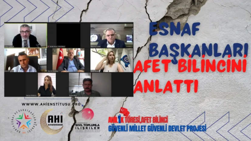 Esnaf Başkanları Afetleri Konuştu