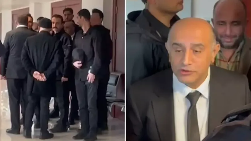 Aziz İhsan Aktaş davası başladı! Adliyeye koruma ordusuyla geldi