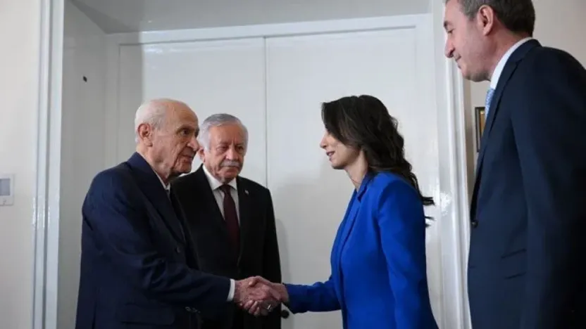 Bahçeli DEM Parti heyeti ile görüştü