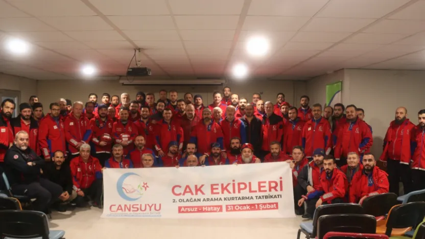 Cansuyu CAK Ekipleri 'Asrın Felaketi'nin Yıl Dönümünde Sahadaydı