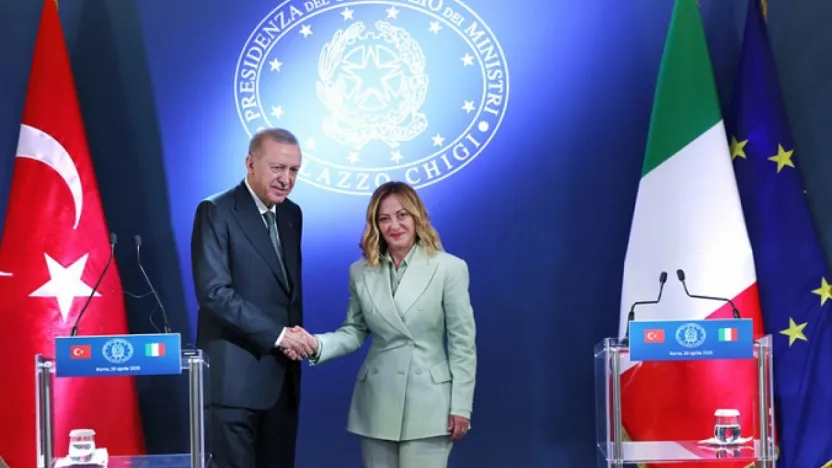 Erdoğan: İtalya, AB sürecimize desteğini sürdürüyor