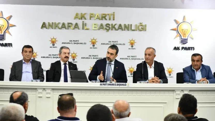 Minibüsçülerden AK Parti Ankara İl Başkanlığına Ziyaret