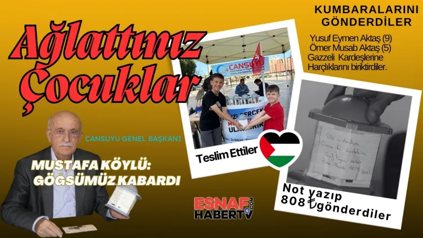 Minik Ellerden Devrim Gibi Gazze Dersi
