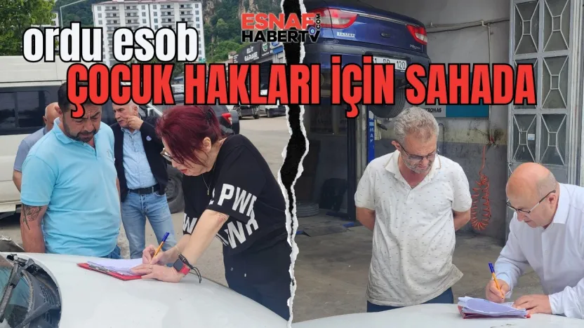 Ordu ESOB'tan Fatsa Büyük Sanayi Sitesi'nde Anlamlı Ziyaret