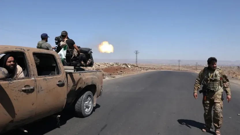 Suriye'de güvenlik güçleri ile SDG arasında çatışma