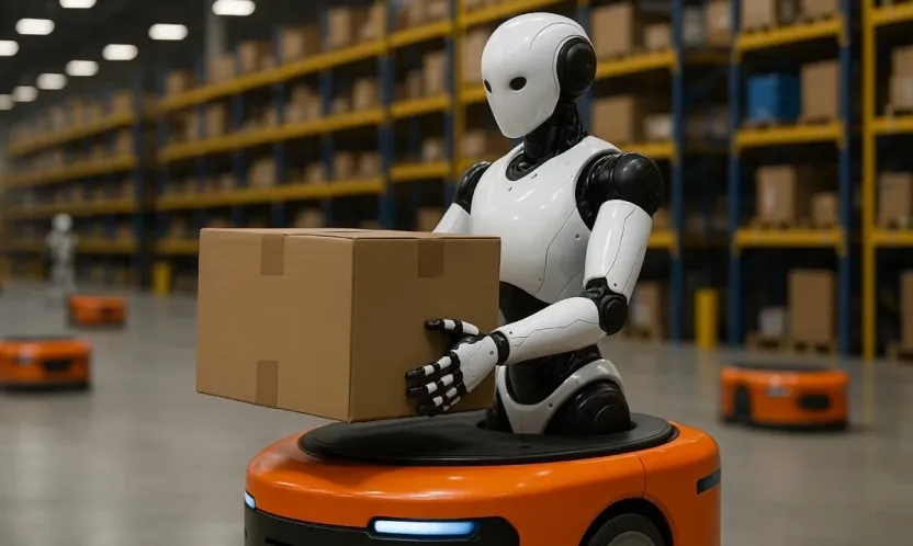 Amazon depolarında robotlar çalışacak