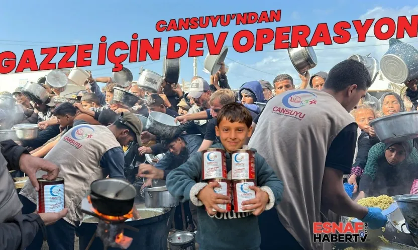 Cansuyu'ndan Gazze için Dev Operosyon...Yeni Yardım Filosu Hazırlanıyor