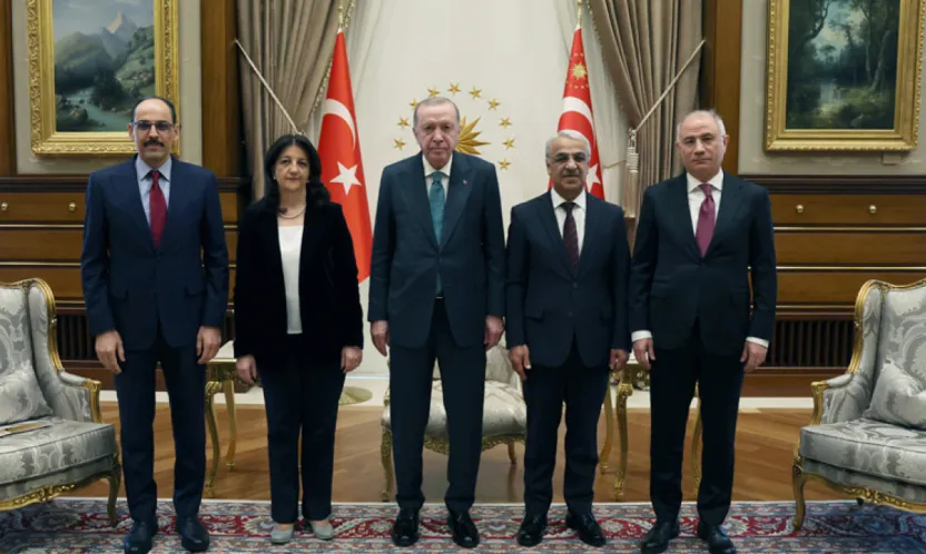 Dün Erdoğan ile görüşmüşlerdi. DEM Parti'den açıklama geldi