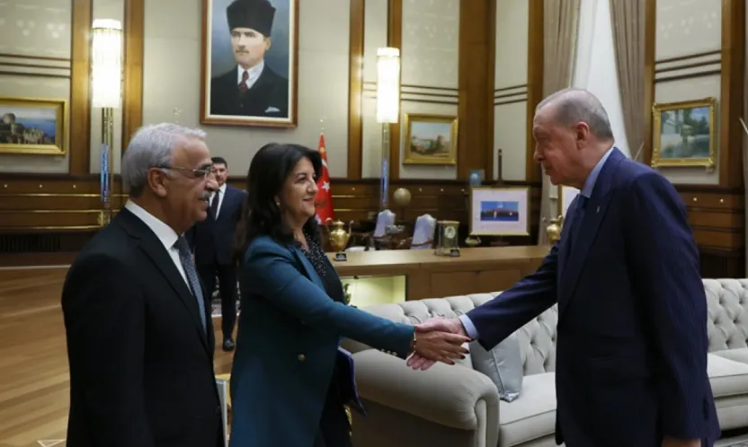 Erdoğan, DEM Parti Heyeti'ni kabul etti
