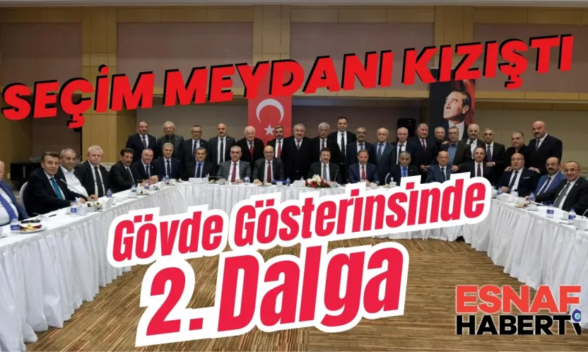 Esnaf Teşkilatında  Liderlik Yarışı Kızıştı