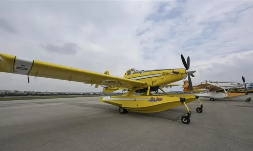 Hırvatistan'da Türkiye'ye ait yangın söndürme uçağı düştü