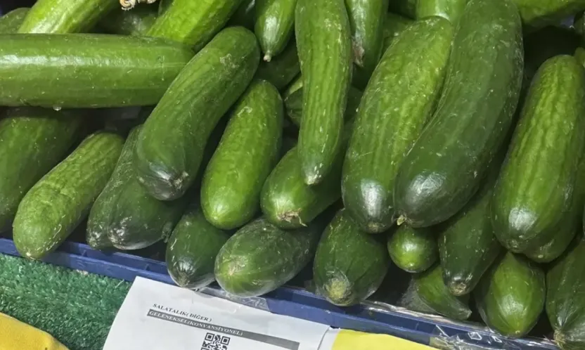 Hıyar 129 lira oldu!