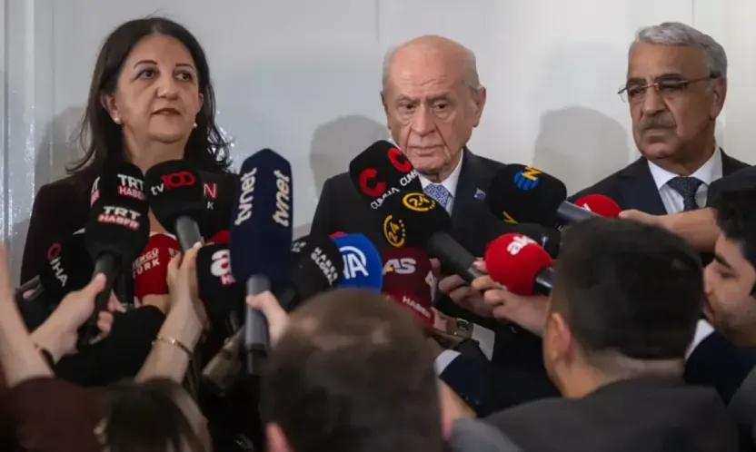 İmralı Heyeti Bahçeli ile görüştü: Yasal zemine ihtiyaç var!