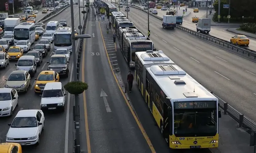 İstanbul'da metrobüsler için yeni uygulama
