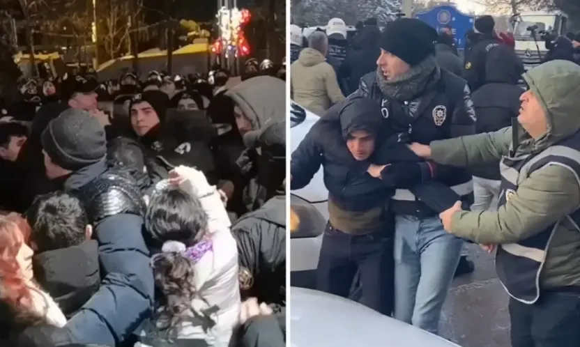 İstanbul dahil 4 şehirde YPG'ye destek eylemi: Çok sayıda gözaltı var!