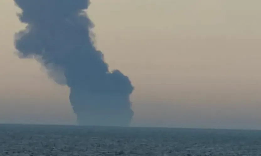 Karadeniz'de tankerde patlama