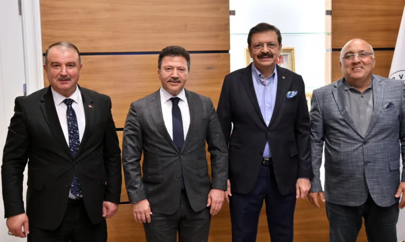 Seçim Öncesi Federasyon Başkanları Hisarcıklıoğlu İle Görüştü