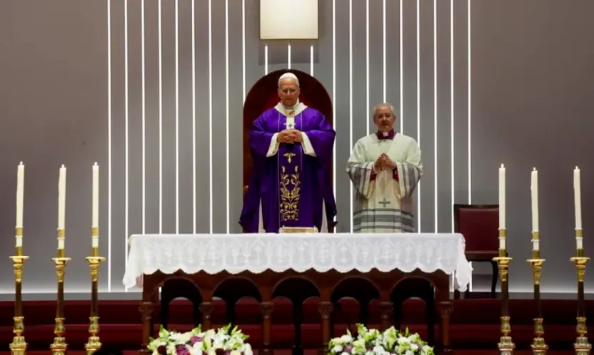 Wolkswagen Arena'da Katolik ayini