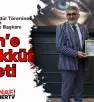 Dünya Ahileri Ödül Törenine Destek Veren Başkan Şahin'e Teşekkür Plaketi